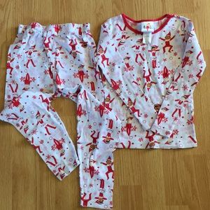 5 for $15-Elf on the Shelf size 8 pajama set